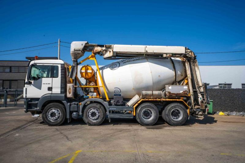 Fahrmischer MAN TGS 32.360 BB+LIEBHERR+TAPIS THEAM TS 13m: das Bild 8