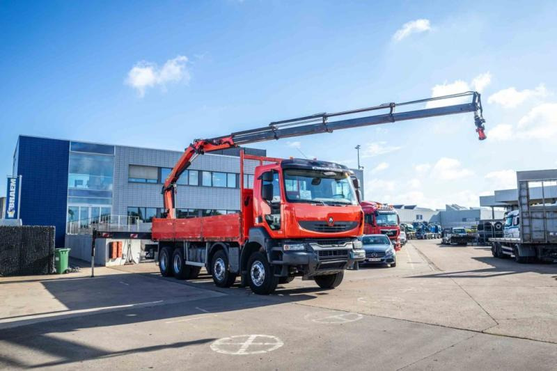 Renault KERAX 380DXI+E5+PK18TM/4EXT - Pritsche LKW, Autokran: das Bild 2 Renault KERAX 380DXI+E5+PK18TM/4EXT - Pritsche LKW, Autokran: das Bild 2