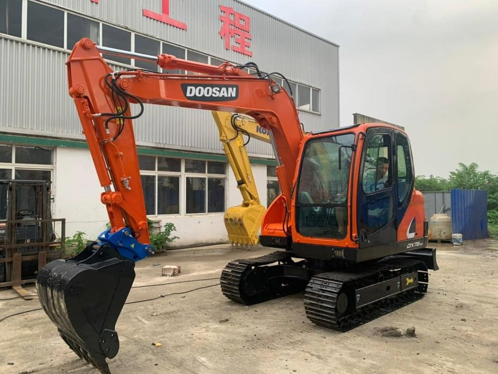 Doosan DX 75 - Minibagger: das Bild 1 Doosan DX 75 - Minibagger: das Bild 1
