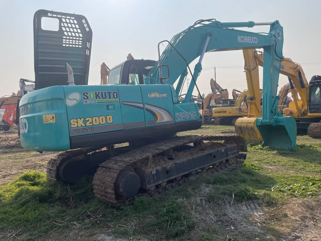 Kobelco SK 200 - Kettenbagger: das Bild 2 Kobelco SK 200 - Kettenbagger: das Bild 2