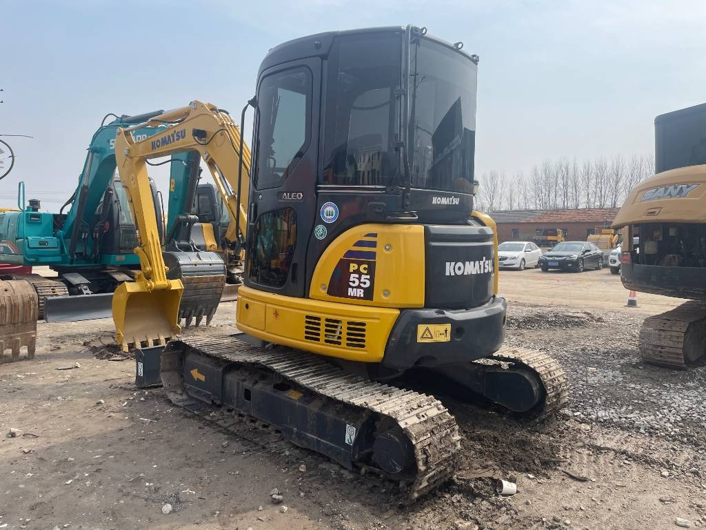 Komatsu PC 55 - Minibagger: das Bild 1 Komatsu PC 55 - Minibagger: das Bild 1