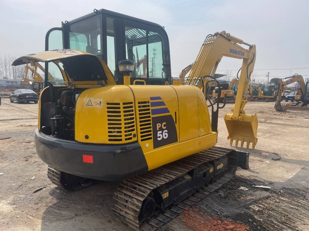 Komatsu PC 56 - Minibagger: das Bild 1 Komatsu PC 56 - Minibagger: das Bild 1
