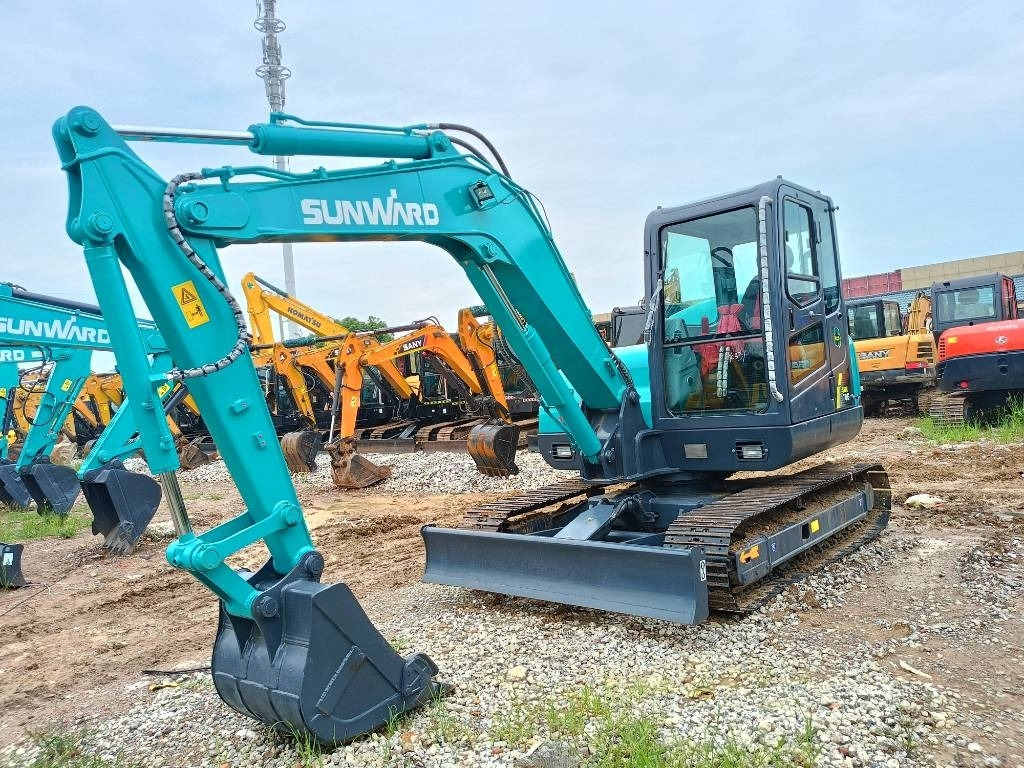 Sunward SWE 70 - Kettenbagger: das Bild 1 Sunward SWE 70 - Kettenbagger: das Bild 1