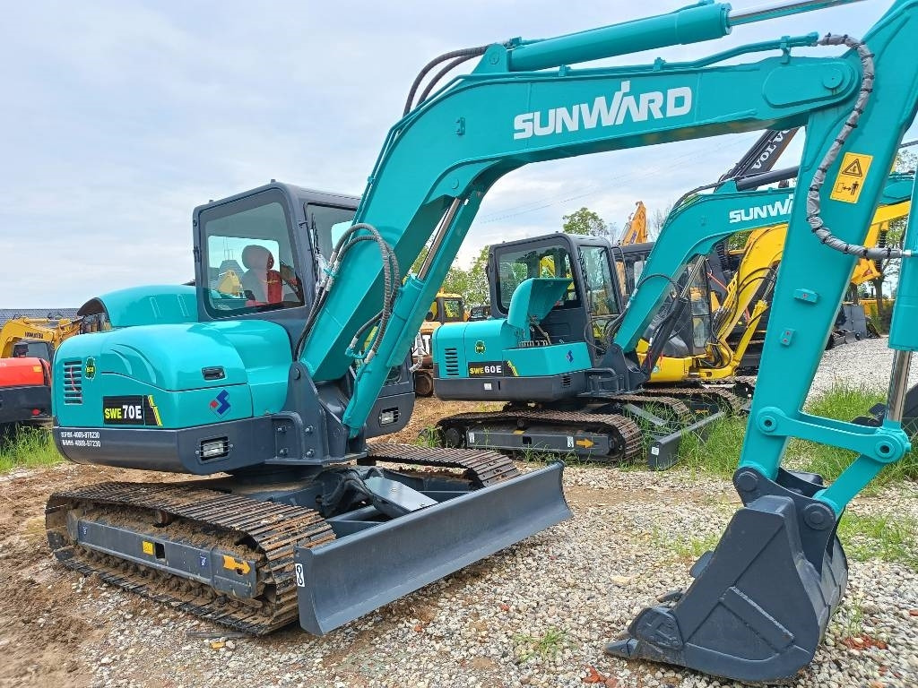 Sunward SWE 70 - Kettenbagger: das Bild 4 Sunward SWE 70 - Kettenbagger: das Bild 4