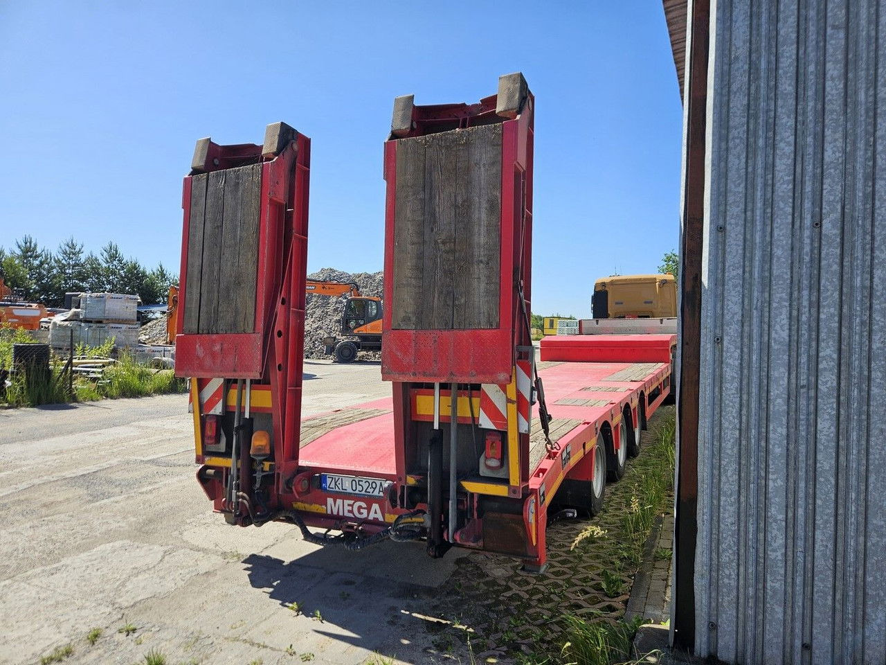 Mega MNN Hydraulic Ramps - Tieflader Auflieger: das Bild 4 Mega MNN Hydraulic Ramps - Tieflader Auflieger: das Bild 4