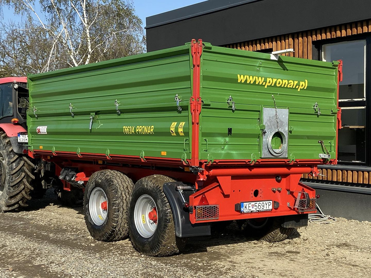 Pronar T, Traktorový náves + šnek, 663/4 - Landwirtschaftlicher Kipper: das Bild 3 Pronar T, Traktorový náves + šnek, 663/4 - Landwirtschaftlicher Kipper: das Bild 3
