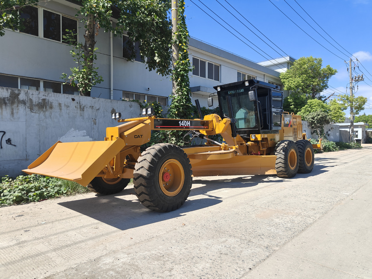 CATERPILLAR 140h with blade used cat motor grader 140k 140h 140g - Grader: das Bild 1 CATERPILLAR 140h with blade used cat motor grader 140k 140h 140g - Grader: das Bild 1