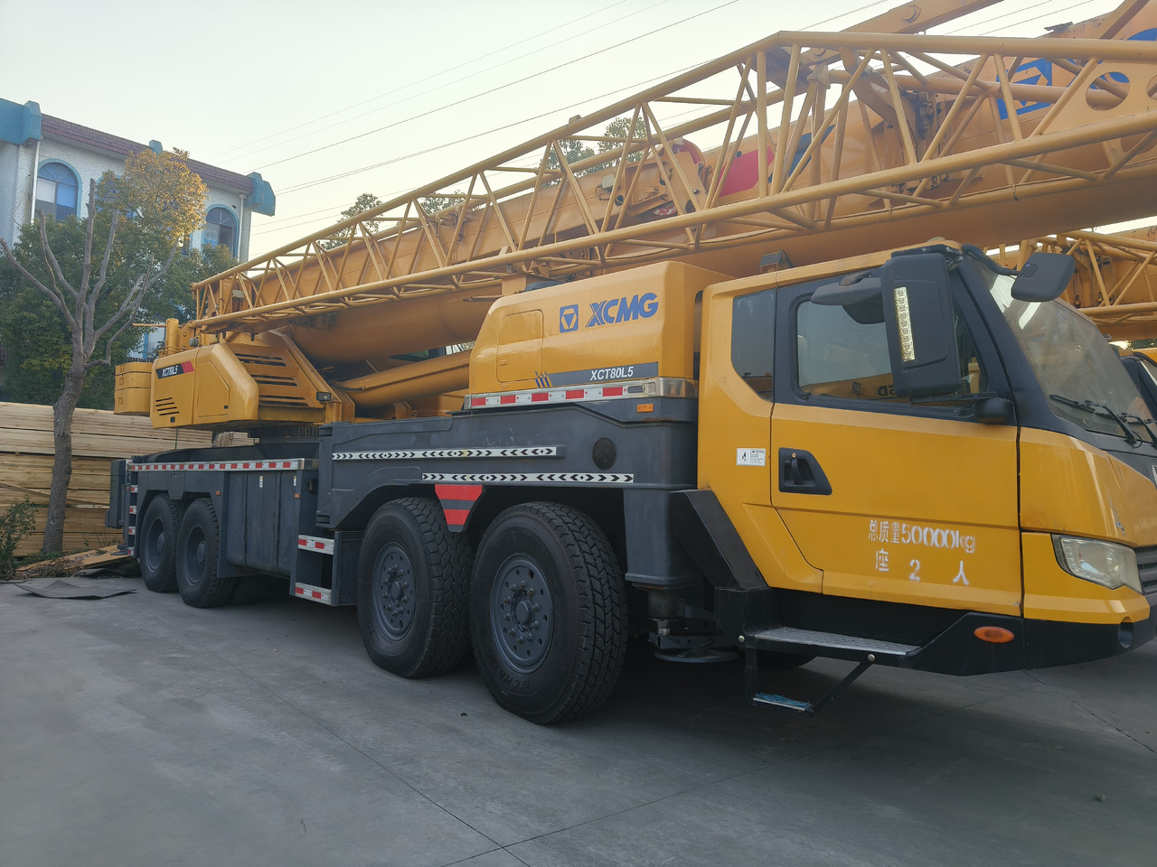 XCMG XCT80 used crane - Mobilkran: das Bild 3 XCMG XCT80 used crane - Mobilkran: das Bild 3