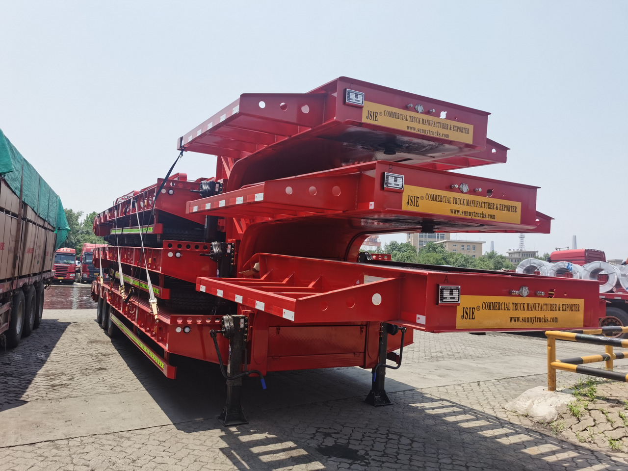 JSIE JSIE9400DPB - Autotransporter Auflieger: das Bild 4 JSIE JSIE9400DPB - Autotransporter Auflieger: das Bild 4