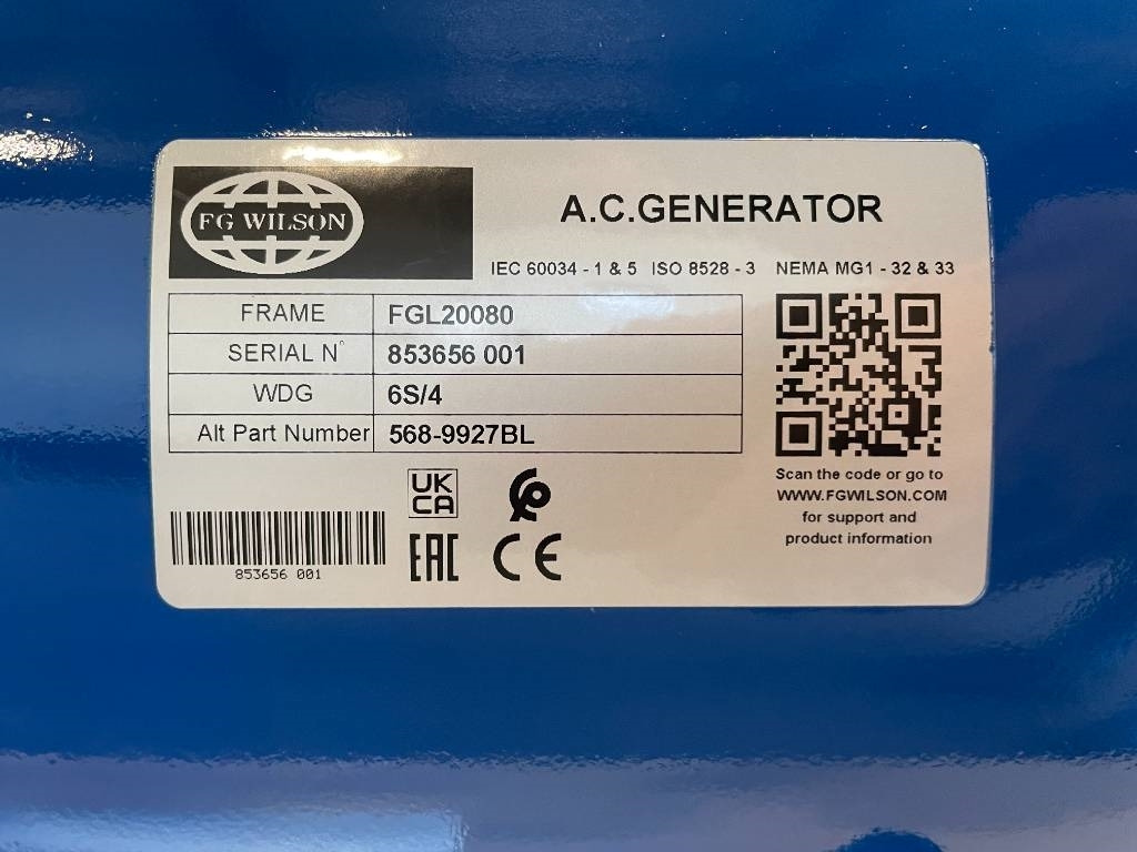 Stromgenerator, Zustand - NEU FG Wilson P65-5 - 65 kVA Open Genset - DPX-16006-O: das Bild 13