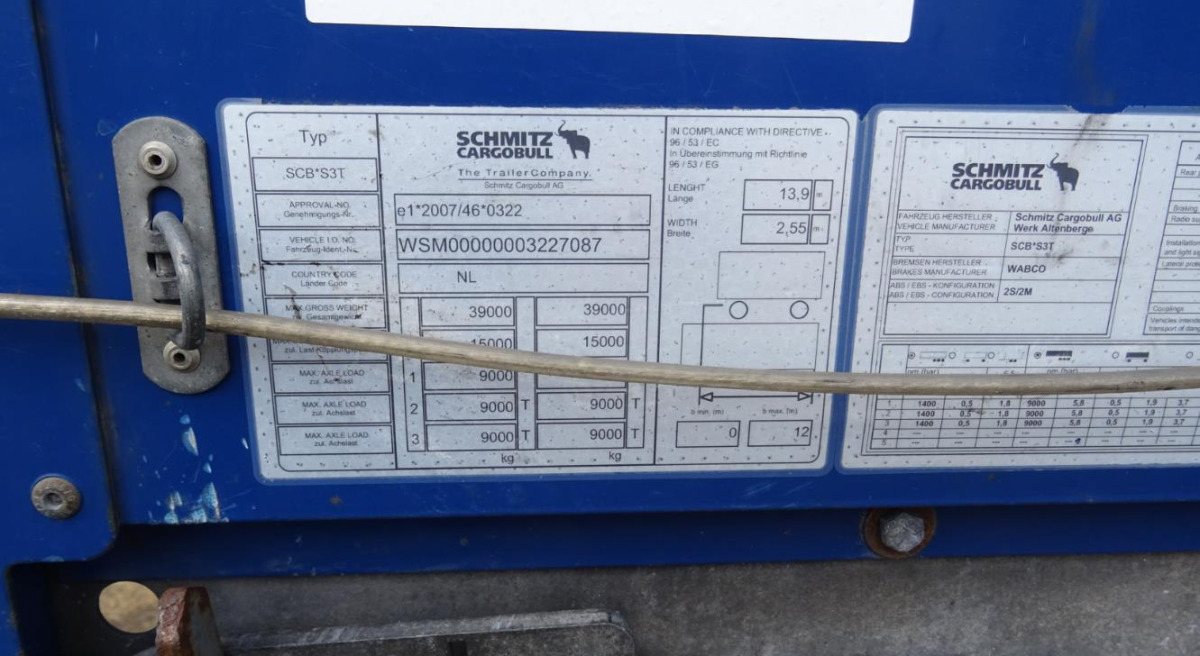SCHMITZ CARGOBULL SCB S3 SKRZYNIOWA - Pritschenanhänger/ Plattformanhänger: das Bild 3 SCHMITZ CARGOBULL SCB S3 SKRZYNIOWA - Pritschenanhänger/ Plattformanhänger: das Bild 3