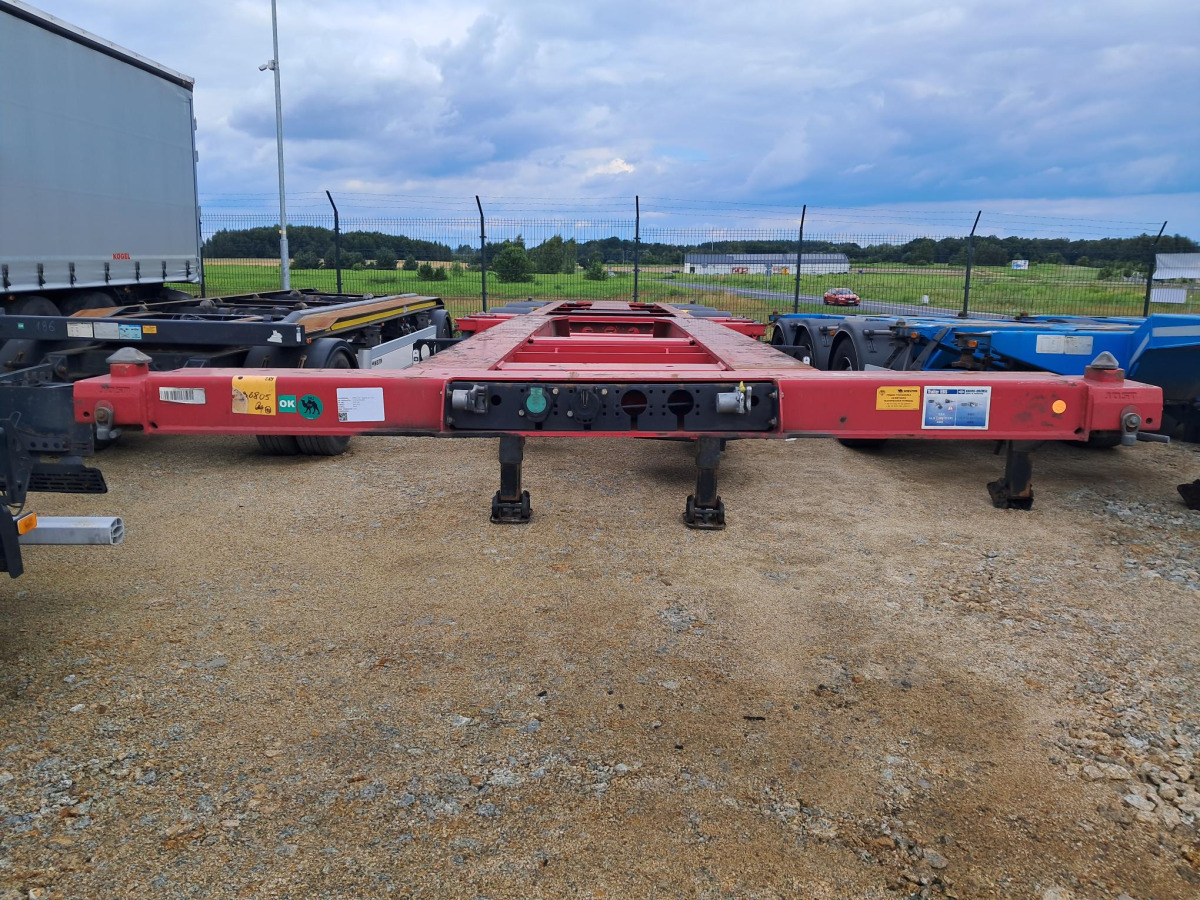 WIELTON NS3P POD KONTENERY - Container/ Wechselfahrgestell Anhänger: das Bild 2 WIELTON NS3P POD KONTENERY - Container/ Wechselfahrgestell Anhänger: das Bild 2