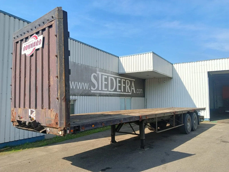 Fruehauf 2 Axle Fruehauf , Flat trailer , Drum Brakes - Pritschenauflieger/ Plattformauflieger: das Bild 1 Fruehauf 2 Axle Fruehauf , Flat trailer , Drum Brakes - Pritschenauflieger/ Plattformauflieger: das Bild 1