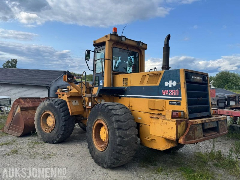 1988 Komatsu WA380 hjullaster - Radlader: das Bild 4 1988 Komatsu WA380 hjullaster - Radlader: das Bild 4
