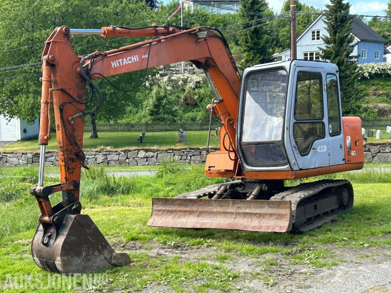 1994 Hitachi EX 60 Gravemaskin - Bagger: das Bild 1 1994 Hitachi EX 60 Gravemaskin - Bagger: das Bild 1