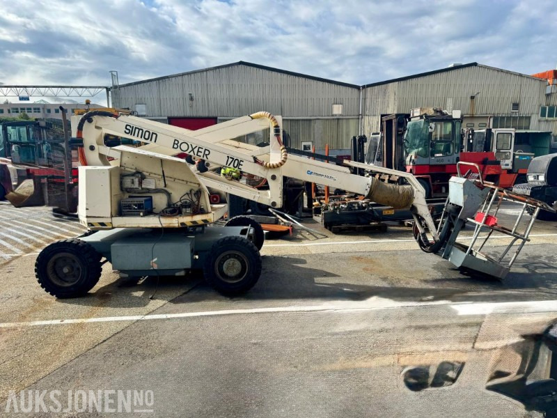 1995 Simon Boxer 170E - Lift - Arbeidshøyde 17 M - Timer: 516 - Arbeitsbühne: das Bild 5 1995 Simon Boxer 170E - Lift - Arbeidshøyde 17 M - Timer: 516 - Arbeitsbühne: das Bild 5