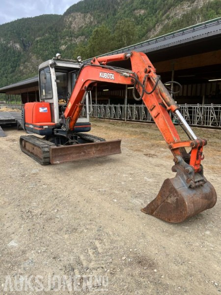 1997 Kubota KX 121-2 gravemaskin med 2 skuffer og klype - Bagger: das Bild 5 1997 Kubota KX 121-2 gravemaskin med 2 skuffer og klype - Bagger: das Bild 5