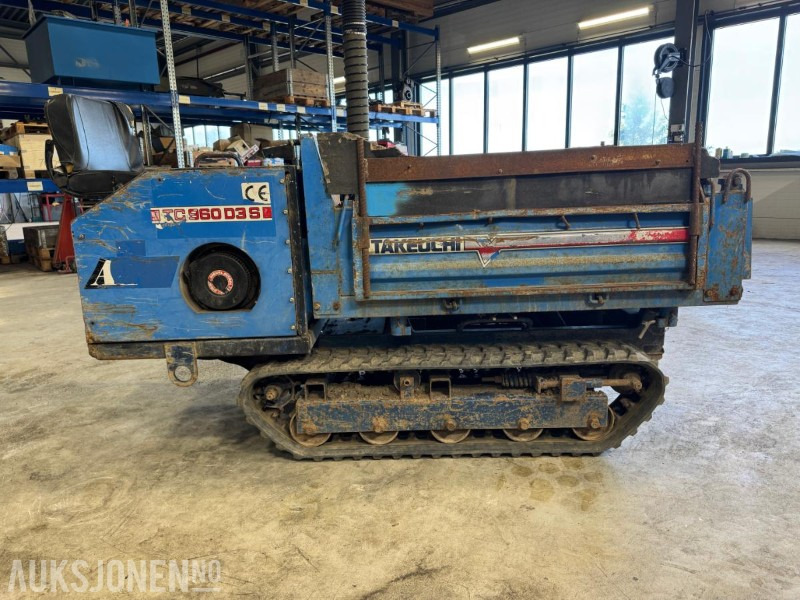 1998 Takeuchi TC960D3S beltedumper - Muldenkipper/ Dumper: das Bild 1 1998 Takeuchi TC960D3S beltedumper - Muldenkipper/ Dumper: das Bild 1