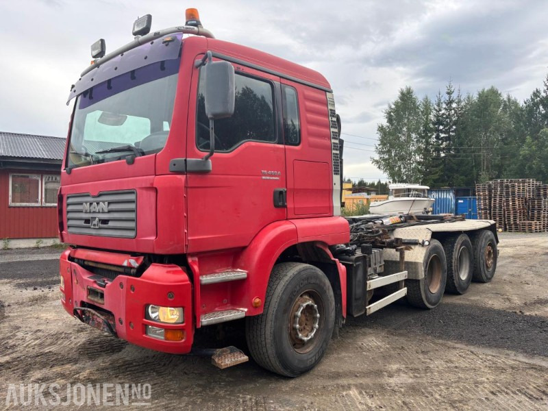2002 MAN 26.463 FDLC krokbil / 8x4 - Abrollkipper: das Bild 1 2002 MAN 26.463 FDLC krokbil / 8x4 - Abrollkipper: das Bild 1