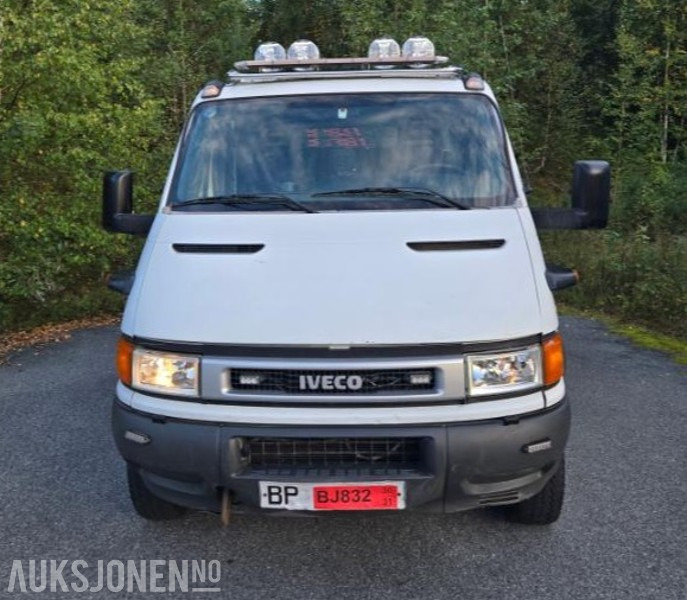 2003 Iveco Daily 55C15 Lastebil Kran Pallegaffel Rep.objekt - Pritsche LKW: das Bild 3 2003 Iveco Daily 55C15 Lastebil Kran Pallegaffel Rep.objekt - Pritsche LKW: das Bild 3