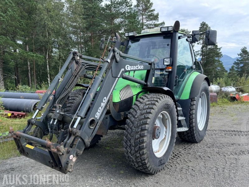 2004 Deutz Agrotron 90 MK3 - Med Quicke Q940 frontlaster - 40km/t - Traktor: das Bild 1 2004 Deutz Agrotron 90 MK3 - Med Quicke Q940 frontlaster - 40km/t - Traktor: das Bild 1
