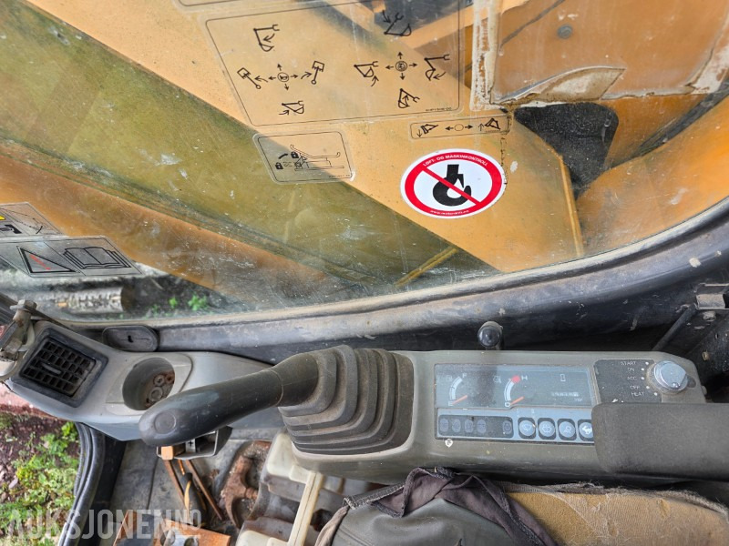 Bagger 2005 Case CX75R Beltegraver med SMS Pusseskuff - 3815 arbeidstimer: das Bild 48
