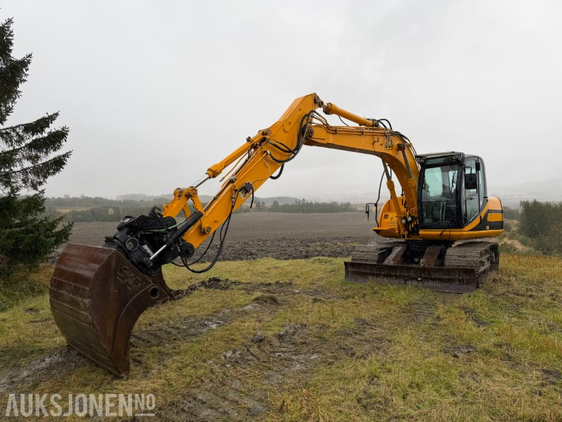 2006 JCB 145 D BELTEGRAVE - ROTORTILT - GRAVESKUFFE & PUSSESKUFFE - Bagger: das Bild 1 2006 JCB 145 D BELTEGRAVE - ROTORTILT - GRAVESKUFFE & PUSSESKUFFE - Bagger: das Bild 1