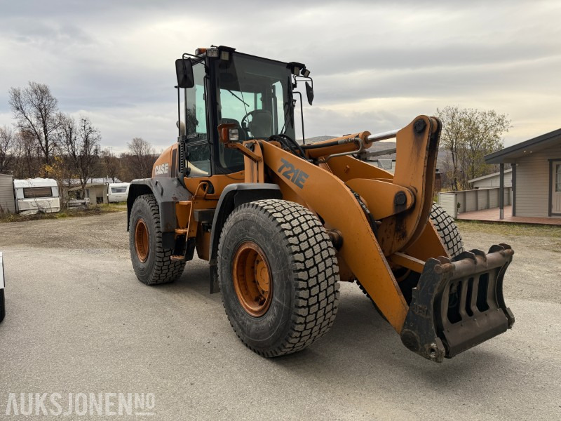 2007 Case 721E - 10 000t - 14900kg - Sentralsmøring - Sertifisert - Radlader: das Bild 3 2007 Case 721E - 10 000t - 14900kg - Sentralsmøring - Sertifisert - Radlader: das Bild 3