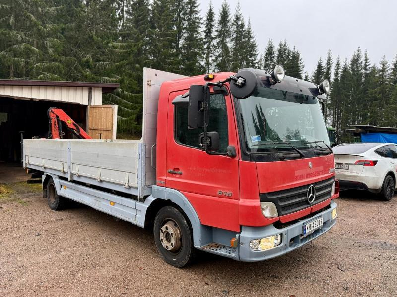 2007 Mercedes-Benz 818 planbil med kran / Nylig EU-godkjent - Pritsche LKW: das Bild 3 2007 Mercedes-Benz 818 planbil med kran / Nylig EU-godkjent - Pritsche LKW: das Bild 3