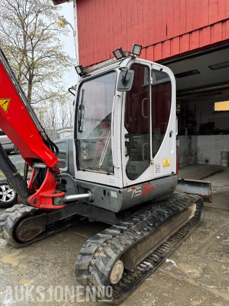 2007 Neuson 75Z3 gravemaskin med rotortilt PUSSESKUFFE - Bagger: das Bild 2 2007 Neuson 75Z3 gravemaskin med rotortilt PUSSESKUFFE - Bagger: das Bild 2