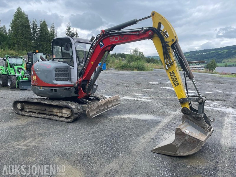 2007 Wacker Neuson 50Z3 rotortilt Hydraulisk S50 hurtigfeste 3 skuffer - Bagger: das Bild 3 2007 Wacker Neuson 50Z3 rotortilt Hydraulisk S50 hurtigfeste 3 skuffer - Bagger: das Bild 3