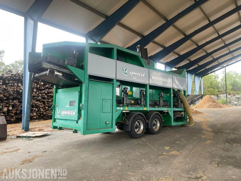2008 Komptech MultiStar L3 mobilt sikteverk/ sorteringsverk. GOD KAPASITET. Verk: 3350 timer - Motor: 5250 timer. - Siebmaschine: das Bild 3 2008 Komptech MultiStar L3 mobilt sikteverk/ sorteringsverk. GOD KAPASITET. Verk: 3350 timer - Motor: 5250 timer. - Siebmaschine: das Bild 3