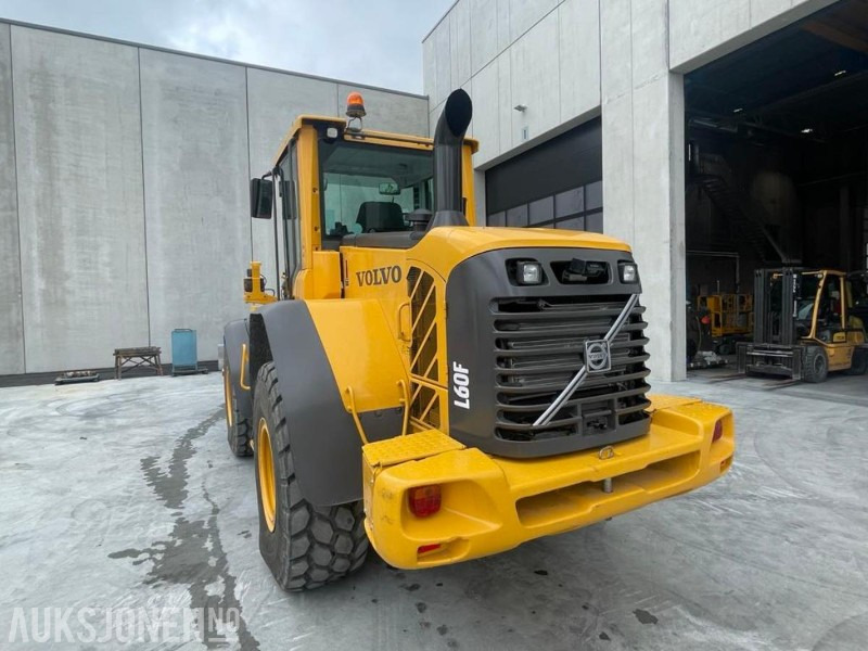 Radlader 2011 VOLVO L60F HJULLASTER - SPAKSTYRING - NYE DEKK - BBS - 3-4 FUNKSJON - PALLEGAFLER - SKUFFE - KAMERA - MYE PÅKOSTET!: das Bild 16