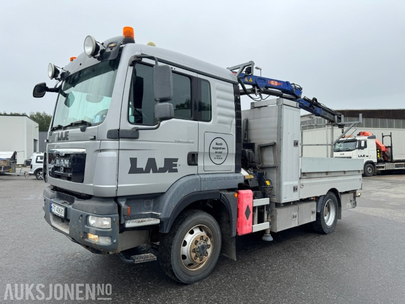 2012 MAN TGM kranbil med masse utstyr 4X4 - Autokran: das Bild 1 2012 MAN TGM kranbil med masse utstyr 4X4 - Autokran: das Bild 1