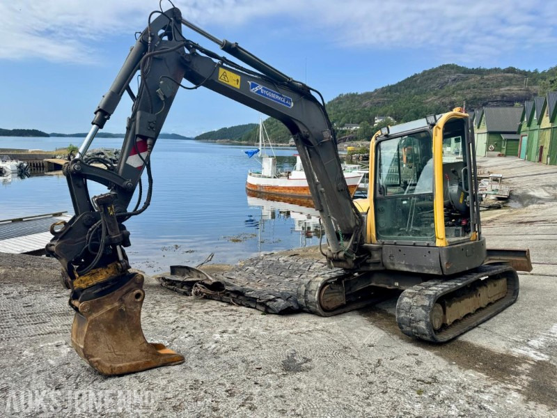 2013 Volvo ECR58 - Gravemaskin - Tiltrotator - 3. Skuffer - Sertifisert - Timer: 6477 - Minibagger: das Bild 1 2013 Volvo ECR58 - Gravemaskin - Tiltrotator - 3. Skuffer - Sertifisert - Timer: 6477 - Minibagger: das Bild 1