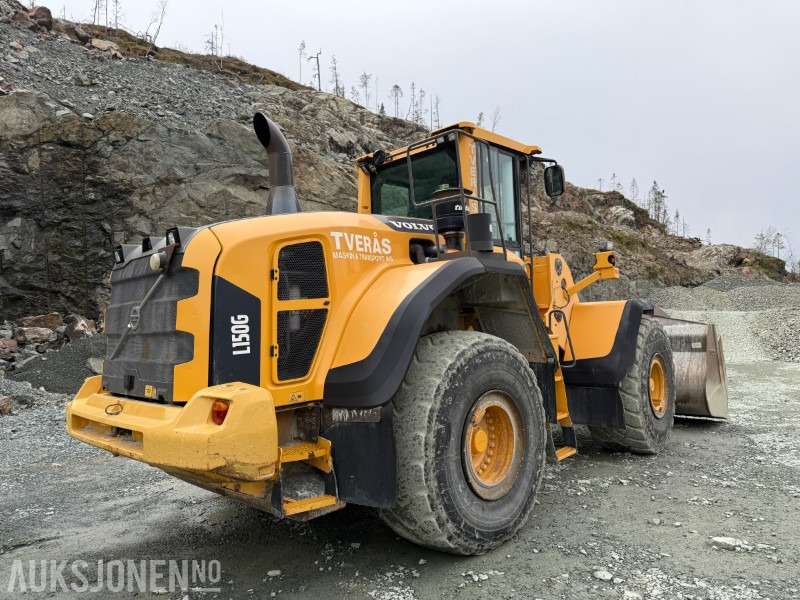 2013 Volvo L150G hjullaster - spakstyring - video - Radlader: das Bild 4 2013 Volvo L150G hjullaster - spakstyring - video - Radlader: das Bild 4
