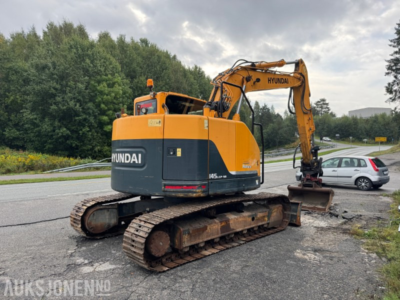 2015 Hyundai ROBEX 145LCR-9A Beltegraver - Tiltrotator - Pusseskuffe - Graveskuffe - Bagger: das Bild 4 2015 Hyundai ROBEX 145LCR-9A Beltegraver - Tiltrotator - Pusseskuffe - Graveskuffe - Bagger: das Bild 4