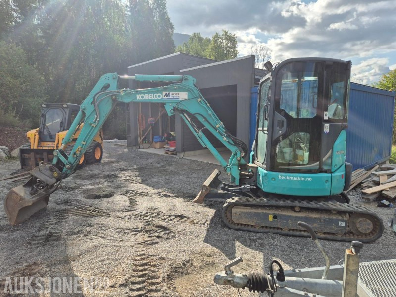 2016 Kobelco SK28SR-6, minigraver, 746 timer, AC - Minibagger: das Bild 2 2016 Kobelco SK28SR-6, minigraver, 746 timer, AC - Minibagger: das Bild 2