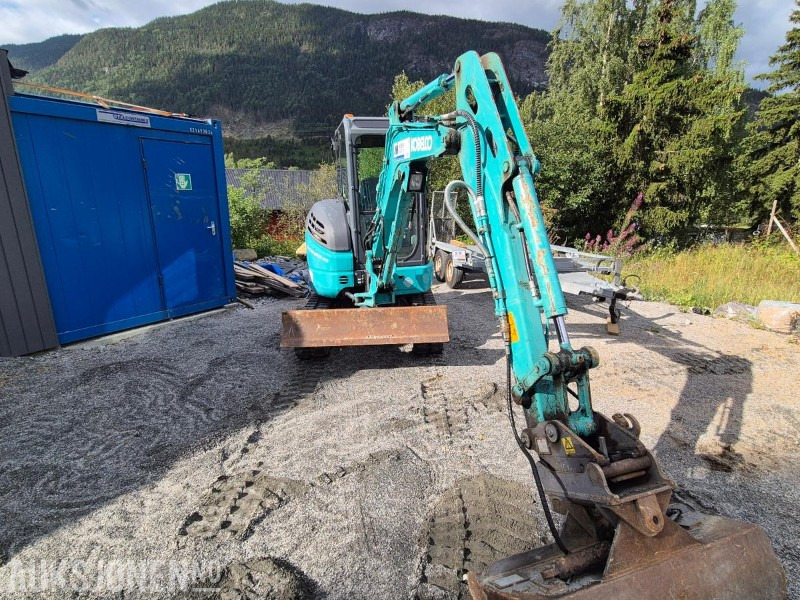 Minibagger 2016 Kobelco SK28SR-6, minigraver, 746 timer, AC: das Bild 8