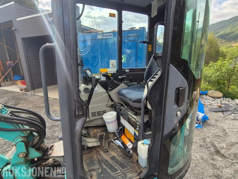 Minibagger 2016 Kobelco SK28SR-6, minigraver, 746 timer, AC: das Bild 14
