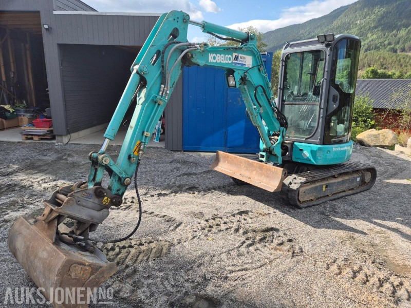 2016 Kobelco SK28SR-6, minigraver, 746 timer, AC - Minibagger: das Bild 1 2016 Kobelco SK28SR-6, minigraver, 746 timer, AC - Minibagger: das Bild 1