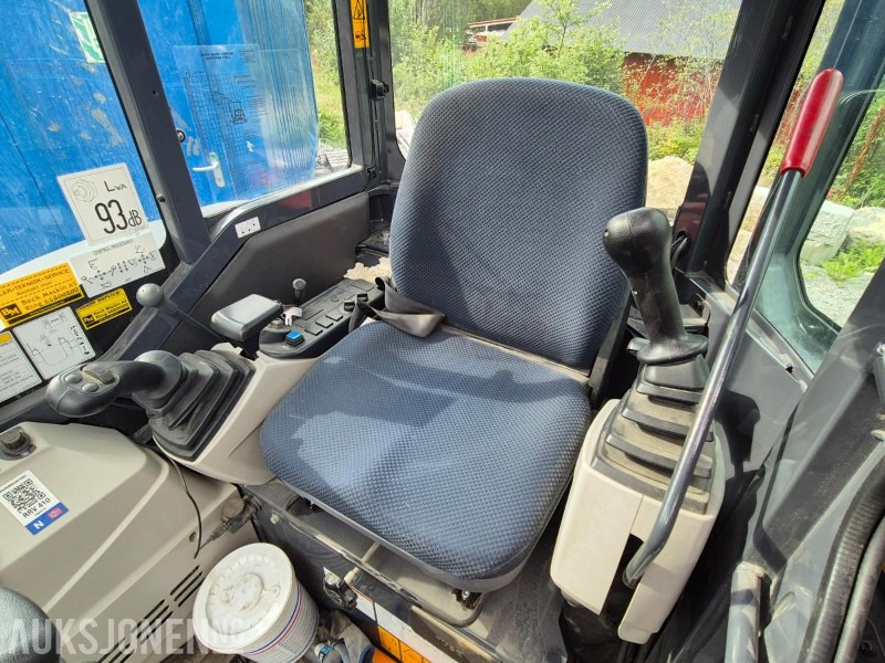 Minibagger 2016 Kobelco SK28SR-6, minigraver, 746 timer, AC: das Bild 16