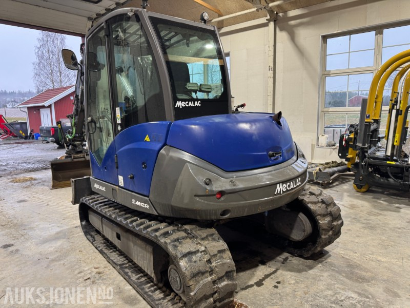 2016 Mecalac 8MCR-T4 gravemaskin - Minibagger: das Bild 3 2016 Mecalac 8MCR-T4 gravemaskin - Minibagger: das Bild 3