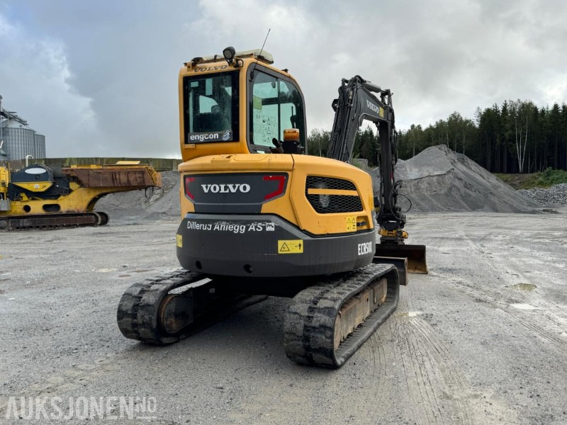 2016 Volvo ecr58d beltegraver 4301t, tiltrotator, pusseskuff,steinskuff - Minibagger: das Bild 4 2016 Volvo ecr58d beltegraver 4301t, tiltrotator, pusseskuff,steinskuff - Minibagger: das Bild 4