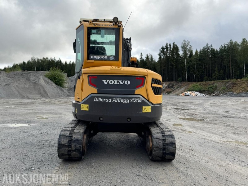 2016 Volvo ecr58d beltegraver 4301t, tiltrotator, pusseskuff,steinskuff - Minibagger: das Bild 5 2016 Volvo ecr58d beltegraver 4301t, tiltrotator, pusseskuff,steinskuff - Minibagger: das Bild 5