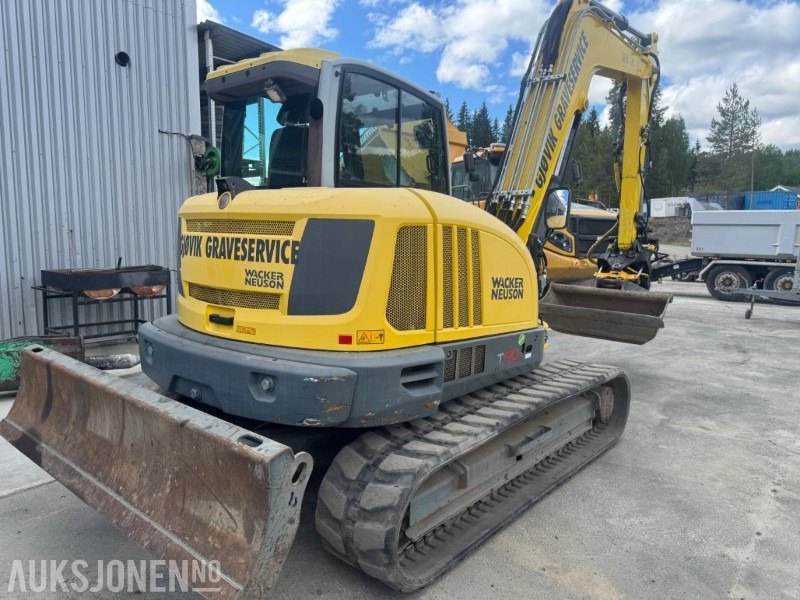 2016 Wacker Neuson ET 90 GRAVEMASKIN MED ROTOTILT, SENTRALSMØRING OG 3 SKUFFER - Bagger: das Bild 3 2016 Wacker Neuson ET 90 GRAVEMASKIN MED ROTOTILT, SENTRALSMØRING OG 3 SKUFFER - Bagger: das Bild 3