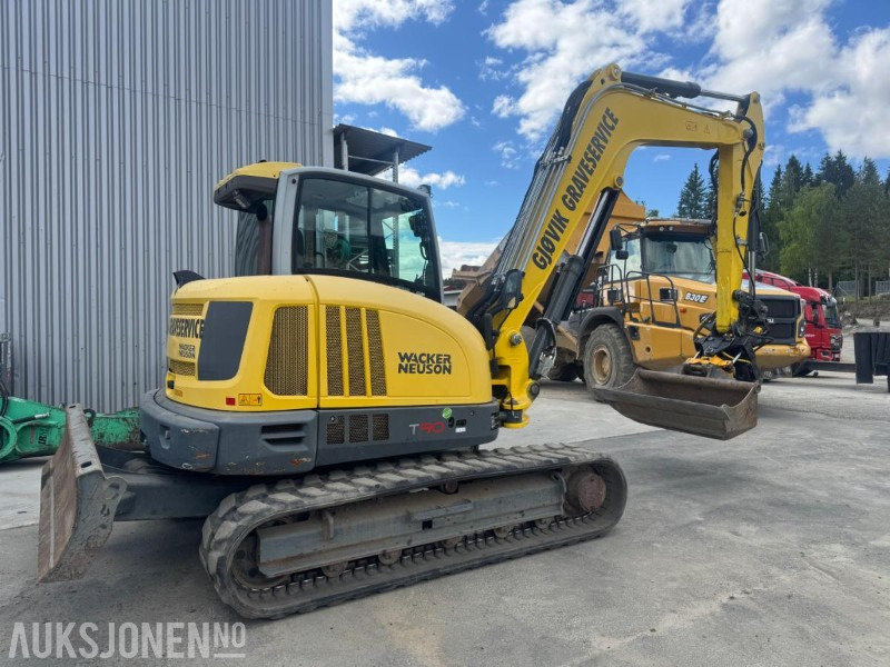 2016 Wacker Neuson ET 90 GRAVEMASKIN MED ROTOTILT, SENTRALSMØRING OG 3 SKUFFER - Bagger: das Bild 4 2016 Wacker Neuson ET 90 GRAVEMASKIN MED ROTOTILT, SENTRALSMØRING OG 3 SKUFFER - Bagger: das Bild 4