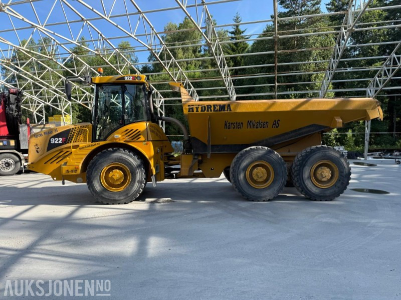 2017 Hydrema 922F 2.55 DUMPER SERVICEHISTORIKK LITE TIMER. - Muldenkipper/ Dumper: das Bild 4 2017 Hydrema 922F 2.55 DUMPER SERVICEHISTORIKK LITE TIMER. - Muldenkipper/ Dumper: das Bild 4