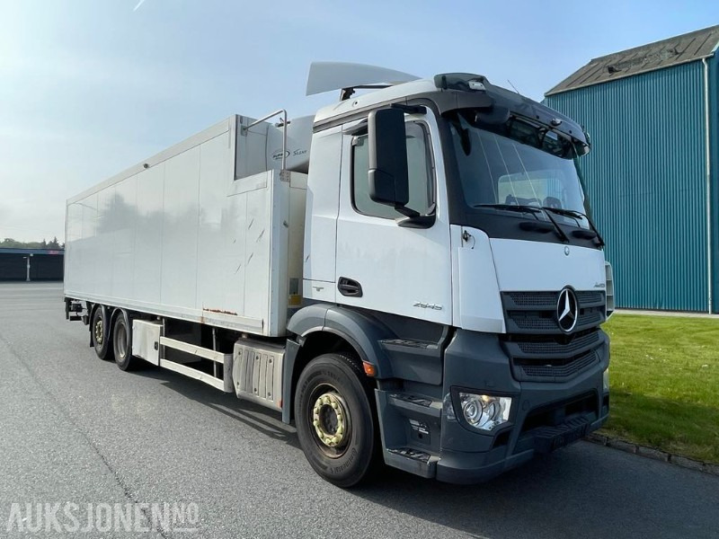 2017 Mercedes-Benz Antos Distribusjonsbil med kjøl Nordic Supra 850 - Lift - 121984 km. - Koffer LKW: das Bild 2 2017 Mercedes-Benz Antos Distribusjonsbil med kjøl Nordic Supra 850 - Lift - 121984 km. - Koffer LKW: das Bild 2