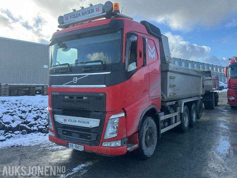 2017 Volvo FH 8X4 Tridem Tippbil EURO6 Istrail påbygg - Kipper: das Bild 1 2017 Volvo FH 8X4 Tridem Tippbil EURO6 Istrail påbygg - Kipper: das Bild 1